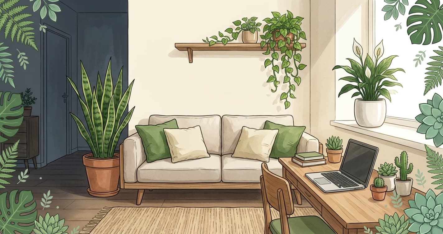 Best Houseplants for Apartments: Small Space-Friendly Options