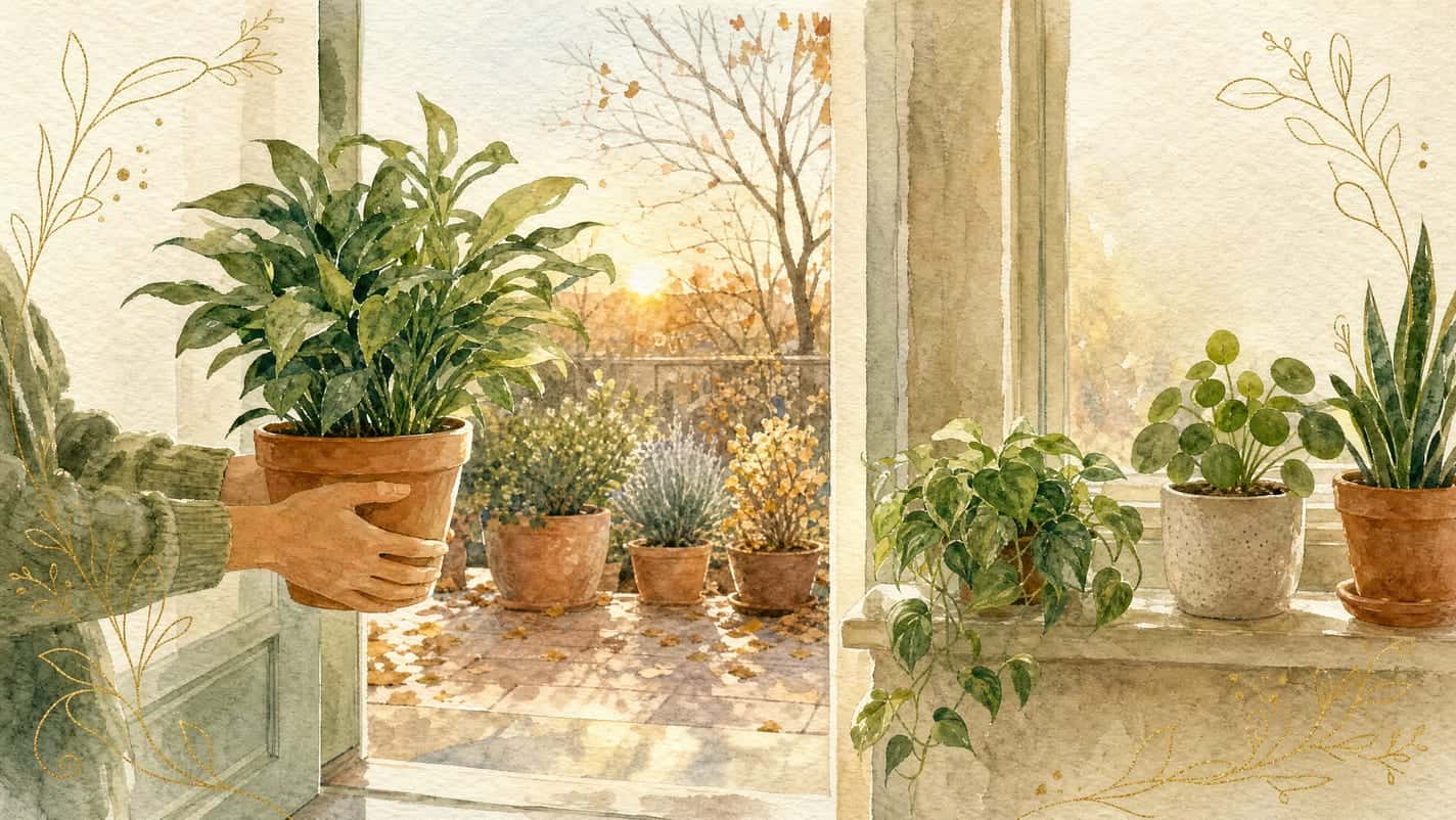 Bringing Plants Indoors for Winter: The Complete Indoor Move Guide