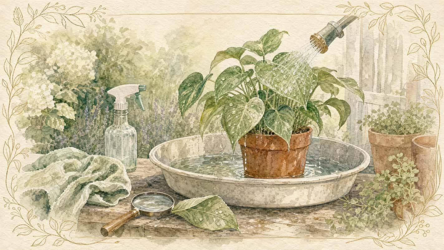 How to Debug Plants Before Bringing Them Indoors
