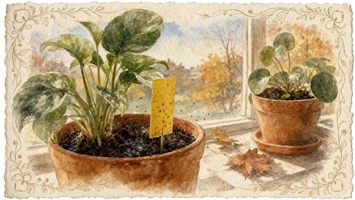Fungus Gnats After Bringing Plants Inside: Why They Appear and How to Stop Them