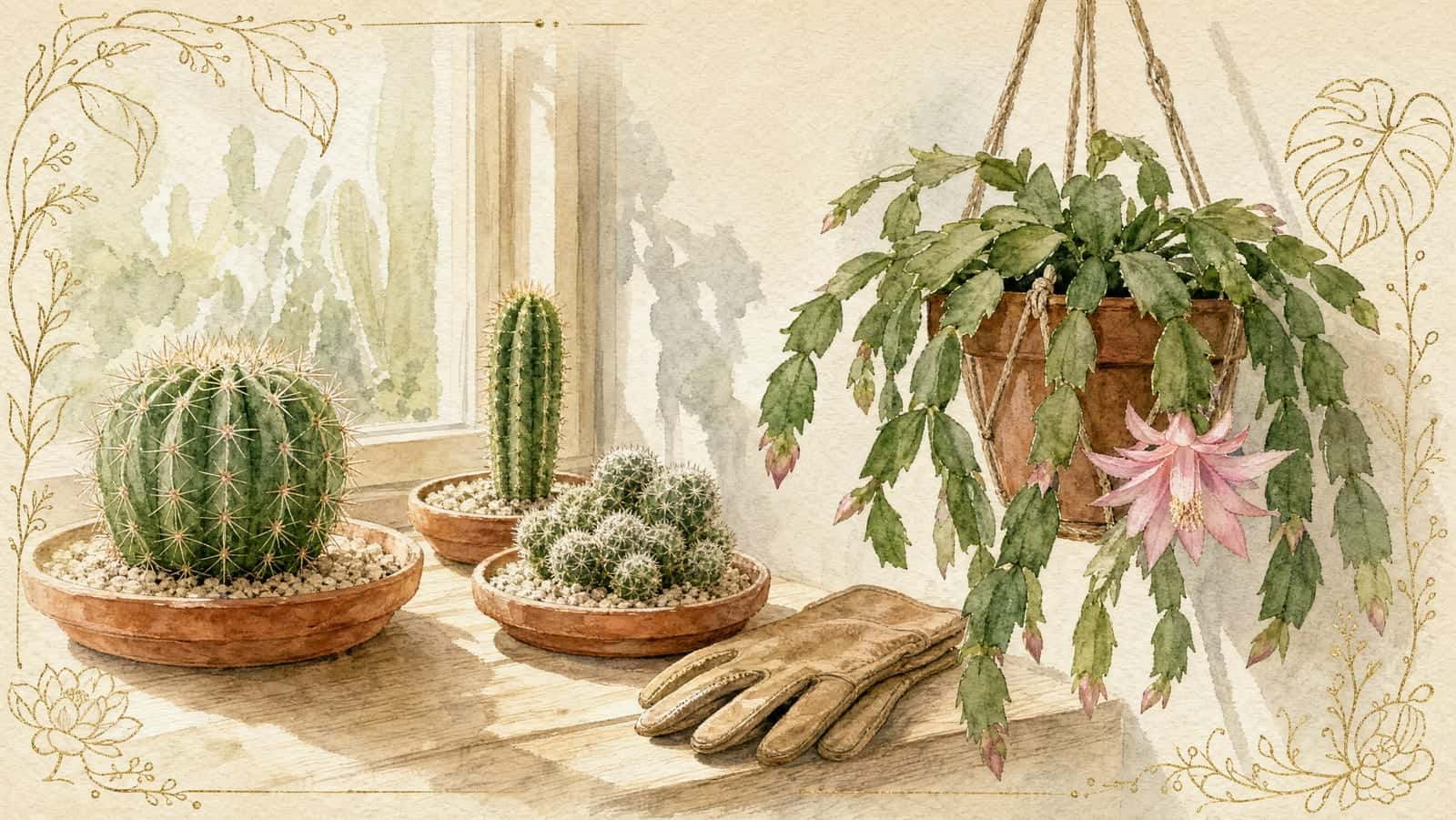 How to Care for an Indoor Cactus: Light, Water and the Winter Rest