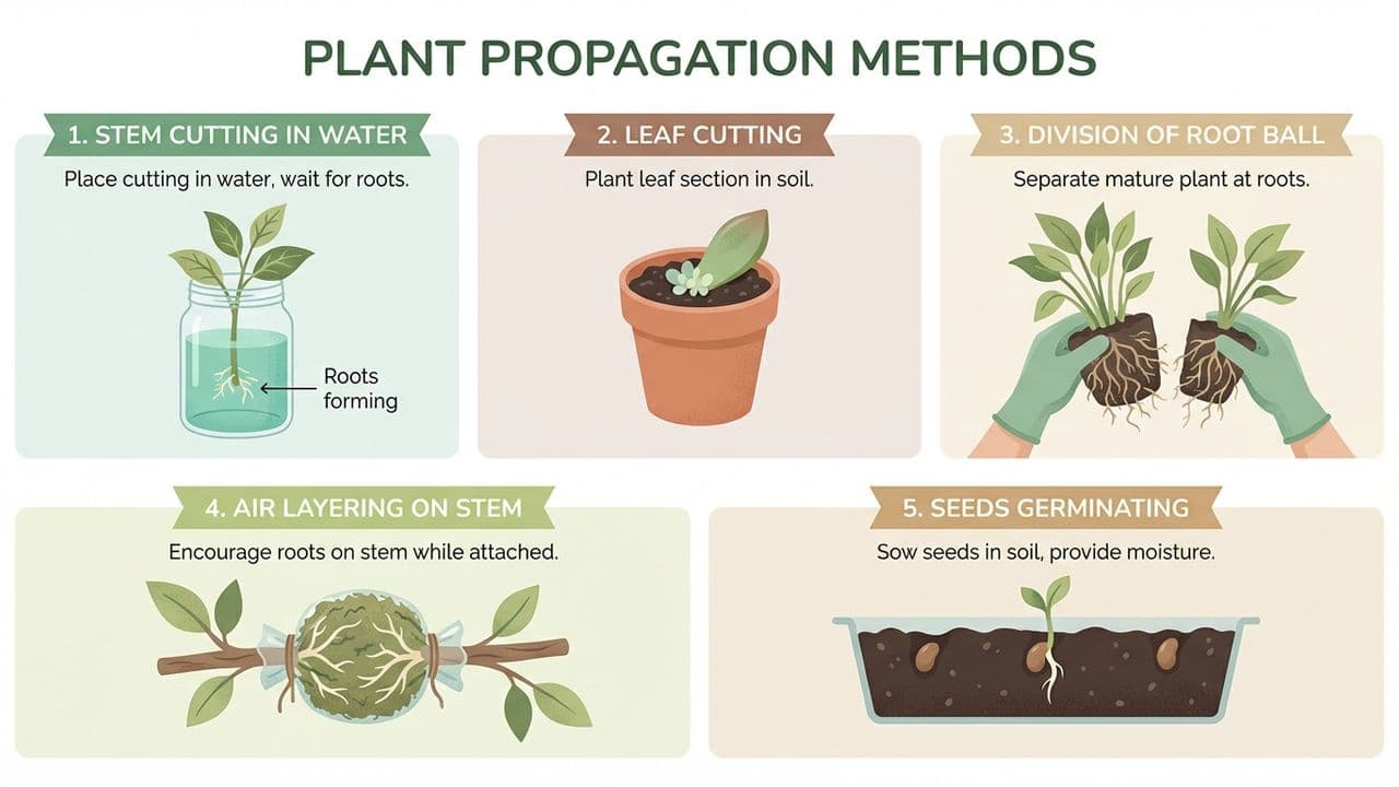 Plant Propagation: 5 Methods to Multiply Your Collection