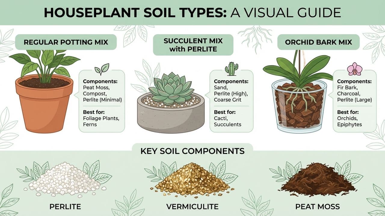 Choosing the Right Soil for Your Houseplants