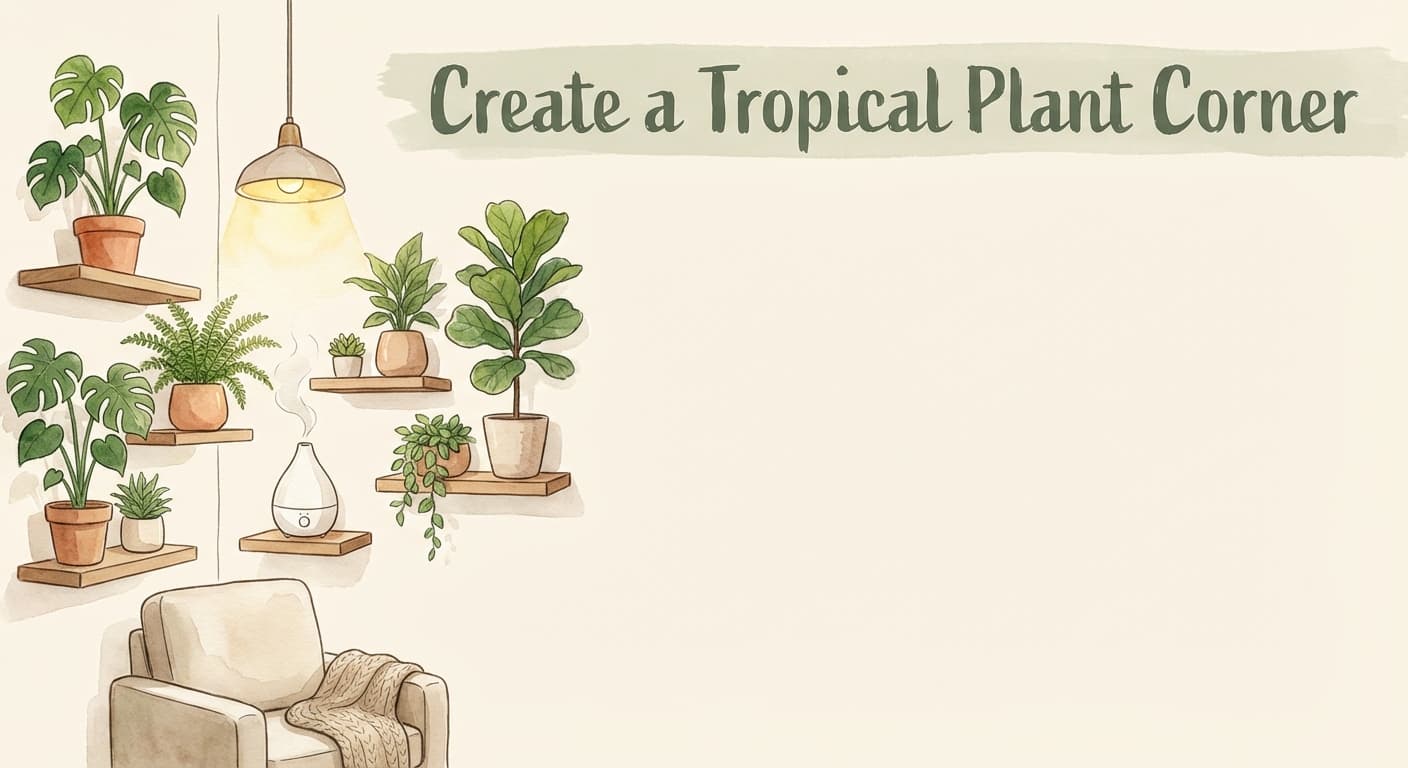 How to Create a Tropical Plant Corner: Step-by-Step Setup Guide
